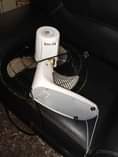 A picture of Hanging wall fan with hanger