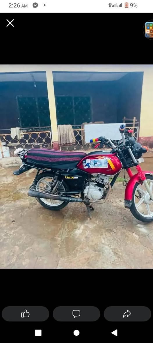 A picture of Tvs bike