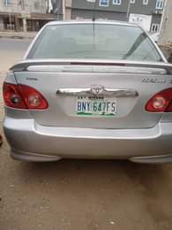 A picture of Toyota corolla sport 2006 Beguim grade First flash Engine and