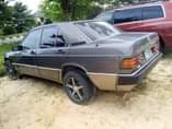 A picture of Clean Benz 190 in Uyo Automatic transmission new alloy rims