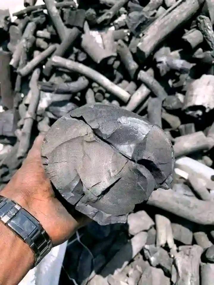 A picture of charcoal supply