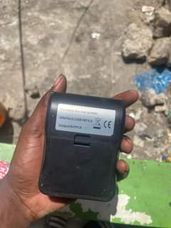 A picture of mobile printer unatole risiti za TRA kupitia simu yako ya