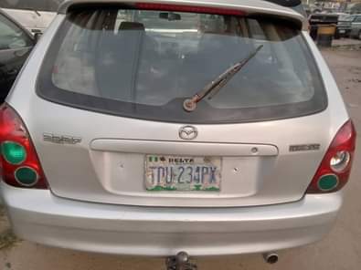 A picture of Sharp mazda 323 engine is ok gear box perfect 650k