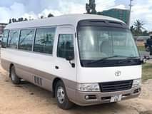 A picture of TOYOTA COASTER YEAR 2017 ENGINE CODE 1HZ CC4200 FULL AC