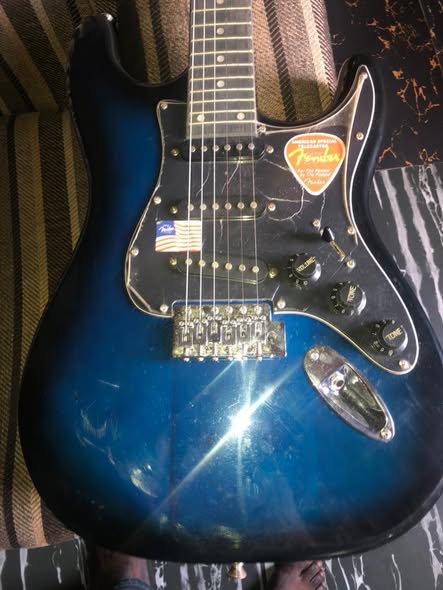 A picture of Fender 24 fret guitar