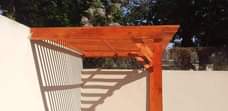 A picture of Pergola and wood decking