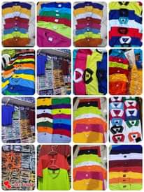 A picture of T shirts