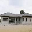 A picture of Modern finishing and painting on houses and buildings at a