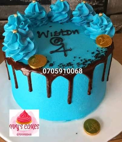 A picture of Kindly call or whatsapp 0705910068 for cakes of differents and