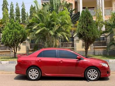 A picture of sharp 2008 Toyota Corolla sport All components intact Abuja 5