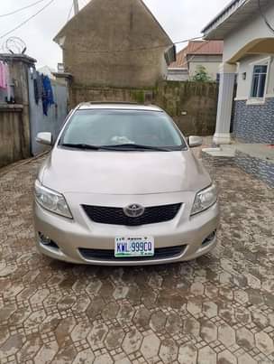 A picture of Toyota Corrola 2010 model 4 sale