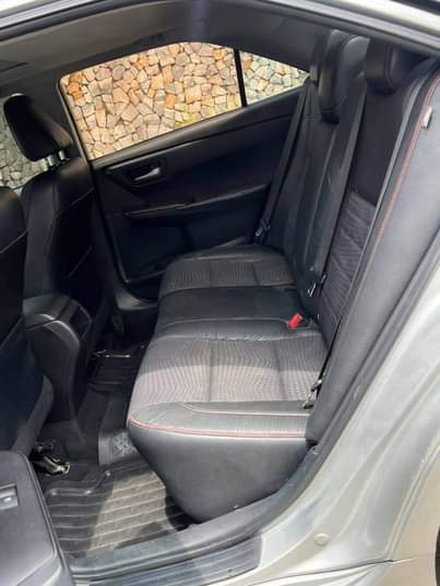 A picture of 2015 Registered Toyota Camry flash on the fire body Tukumbo