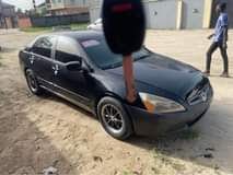 A picture of 2005 honda accord registered