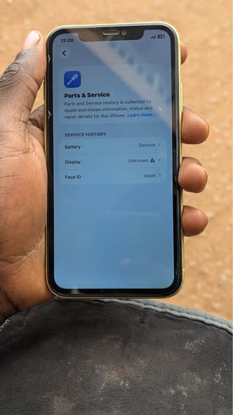 A picture of iPhone 11 as it is
