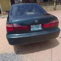 A picture of First body Honda Accord. Untempered Engine and gear .