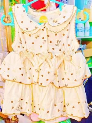 A picture of Newborn cotton dresses