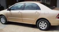 A picture of Tokunbo Toyota Corolla bank type Year of Production 2003 09161519383
