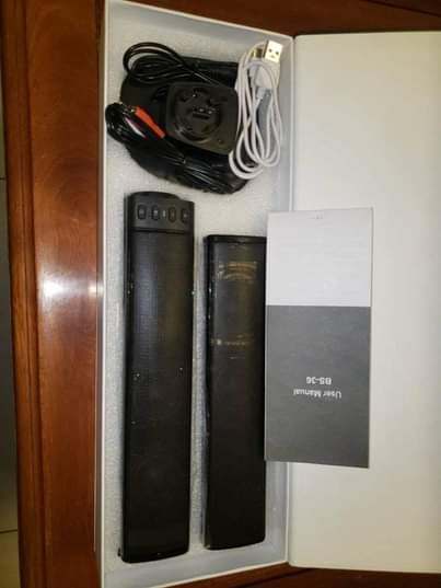 A picture of SOUNDBAR WIRELESS SPEAKER BS 36 HOME THEATER 3D TV PC