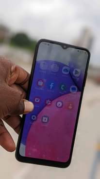 A picture of Samsung A03s Gb 64 Ram4 bei 150k tu Simu Imenyooka