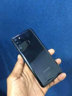 A picture of Samsung galaxy A21