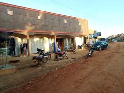 A picture of Four double rooms shop for sale at nansana