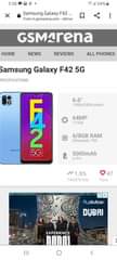 A picture of Samsung galaxy f42 ya 5g ram6 gb128 camera 64 battery