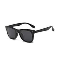 A picture of Polarized Mirror Night Vision Glasses 5 Magnetic Clip Black Sunglasses