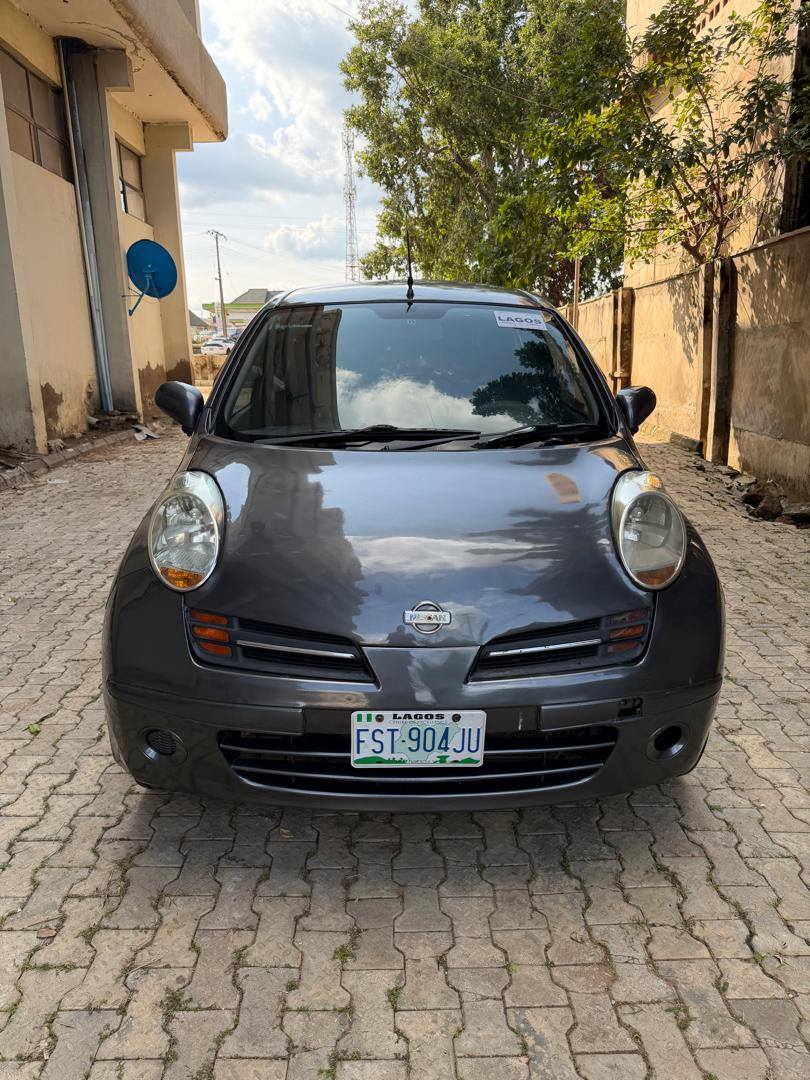 A picture of Nissan Micra first owner first registration Tokunbo standard am the