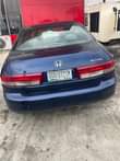 A picture of Blue color honda accord