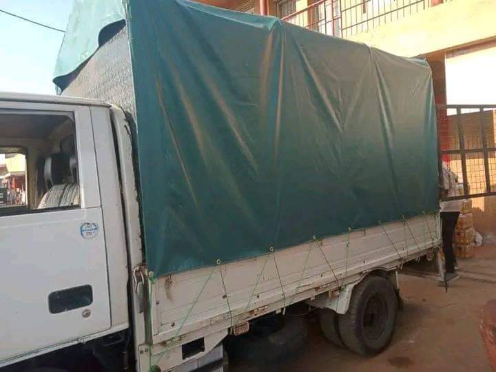 A picture of Tarpaulin making