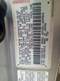 A picture of 2003 Toyota Camry Le
