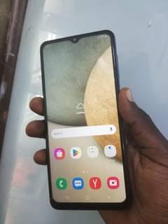 A picture of Samsung galaxy A12 at ugx 400 000