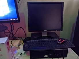 A picture of HP desktop