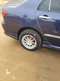 A picture of Neatly used Corolla for sale engine and gear is ok