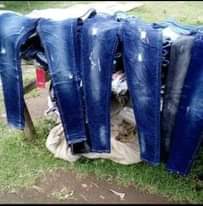 clothing bales