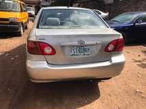 A picture of Toyota corolla 04