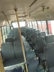 A picture of TATA bus long frame