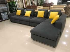 A picture of L sofas