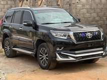 A picture of sharp 2020 Toyota prado going for 13.5million