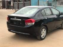 A picture of Honda city black 2010