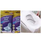 A picture of Disposable toilet seat covers travel pack