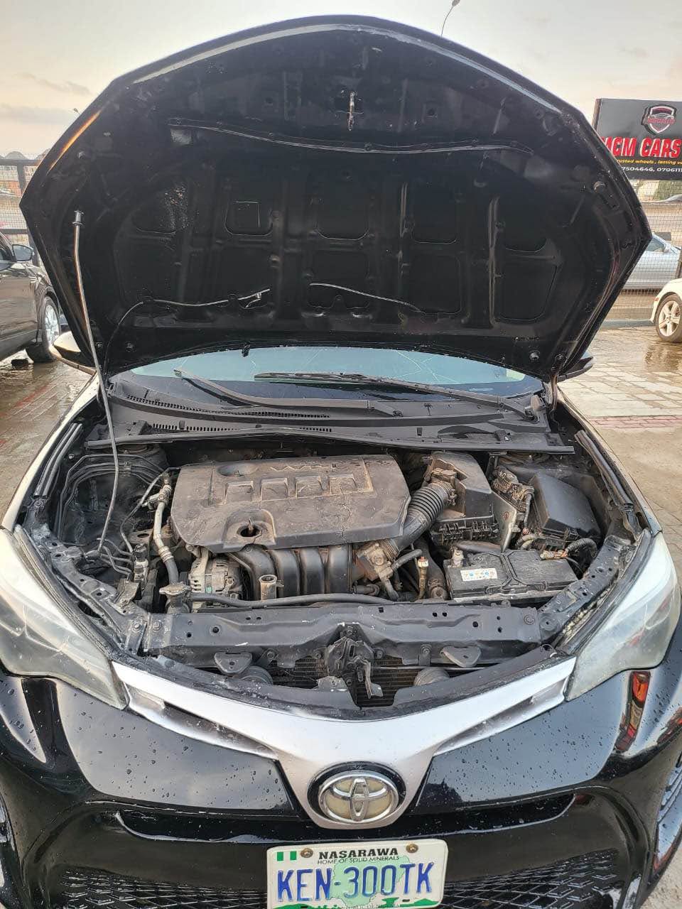 A picture of 2017 Toyota corolla with super sound untampered engine transmission and
