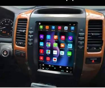 A picture of Android screen and sound system in cars