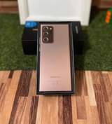 A picture of SAMSUNG NOTE 20 5G FULLBOX STORAGE 256GB RAM 8GB