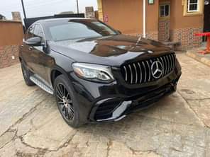 A picture of Mercedes Benz GLC300 Coup FOR SALE 2017 model Registered Black