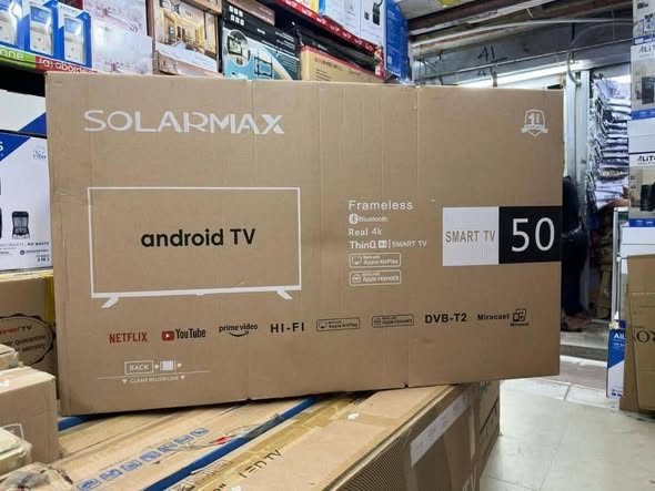 A picture of SOLARMAX TV CONTACT 0759 904488 AU 0686 155250