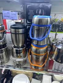 A picture of Food flasks and stainless dishes 0704297488