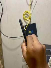A picture of iPhone 7 plus gb 32 Bh 100 Clean kabis mpya