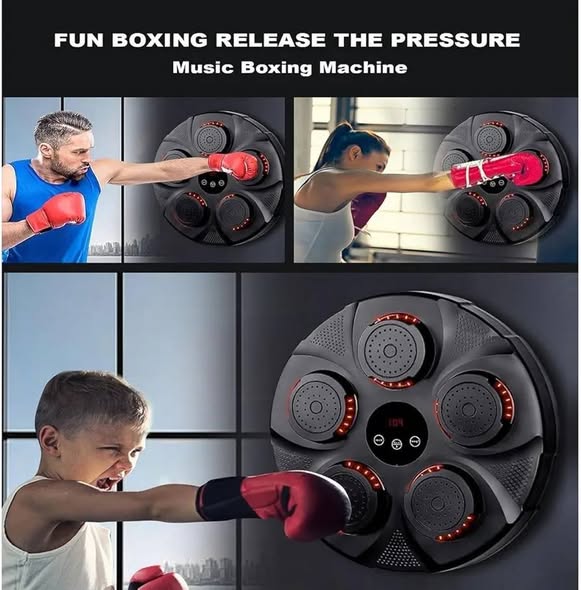 A picture of Music Boxing Machine Indoor Electronic Boxing Machine Wall Mounted Boxing