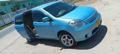 A picture of Toyota raum new model